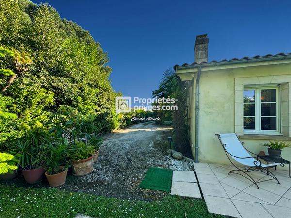 CAUDERAN BORDEAUX Maison de PLAIN PIED en pierre rénovée & agrandie