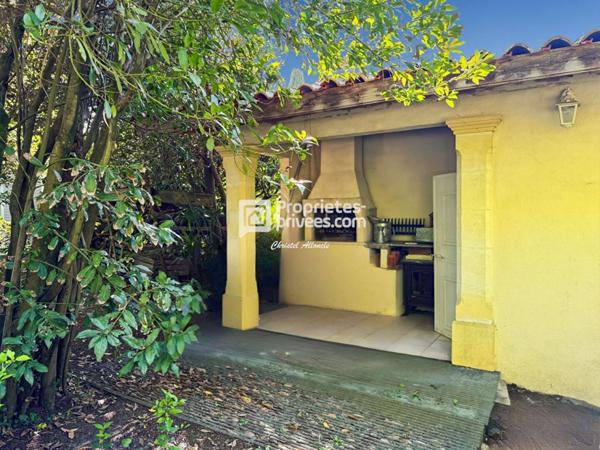 CAUDERAN BORDEAUX Maison de PLAIN PIED en pierre rénovée & agrandie