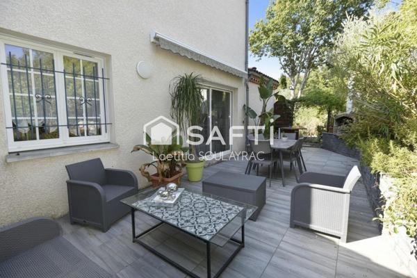 Maison de 150 m² avec piscine, garage, terrain clos...