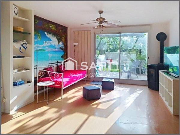 Appartement de 82m2, en RDC avec terrasse et jardinet