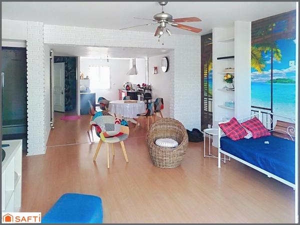 Appartement de 82m2, en RDC avec terrasse et jardinet