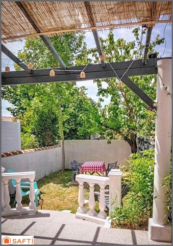 Appartement de 82m2, en RDC avec terrasse et jardinet
