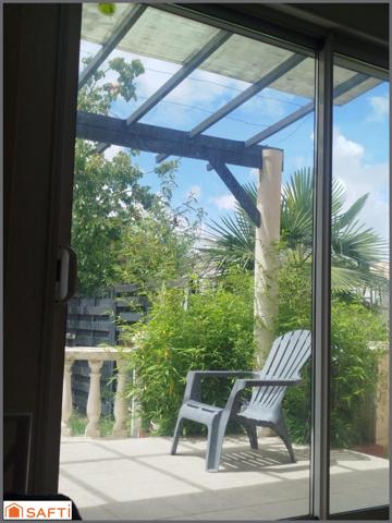 Appartement de 82m2, en RDC avec terrasse et jardinet