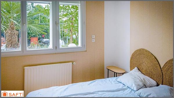 Appartement de 82m2, en RDC avec terrasse et jardinet