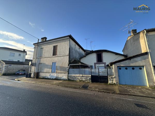 Maison 120m² divisible en appartements cour et garage