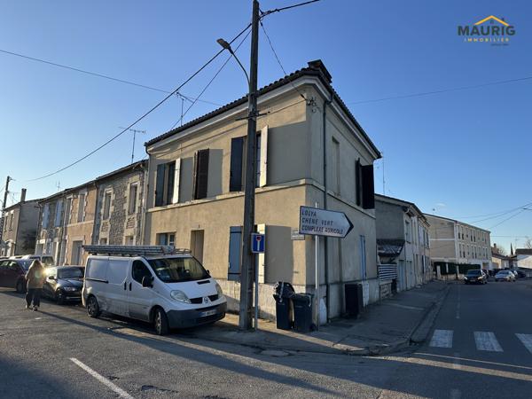 Maison 120m² divisible en appartements cour et garage
