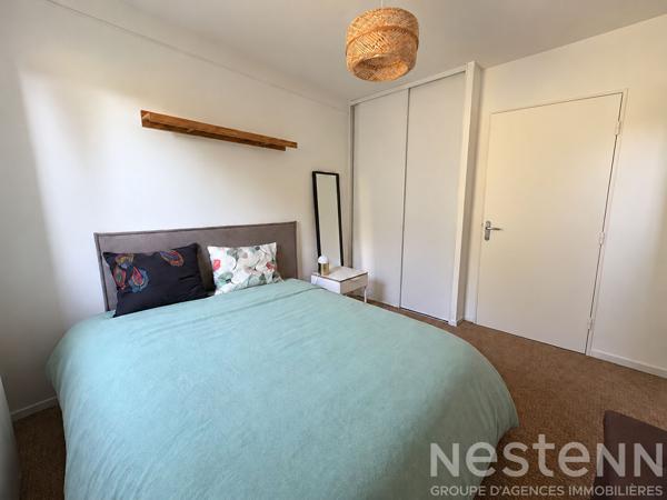 À LOUER À BRECH ? T2 meublé 44m² avec jardin, terrasse et parking