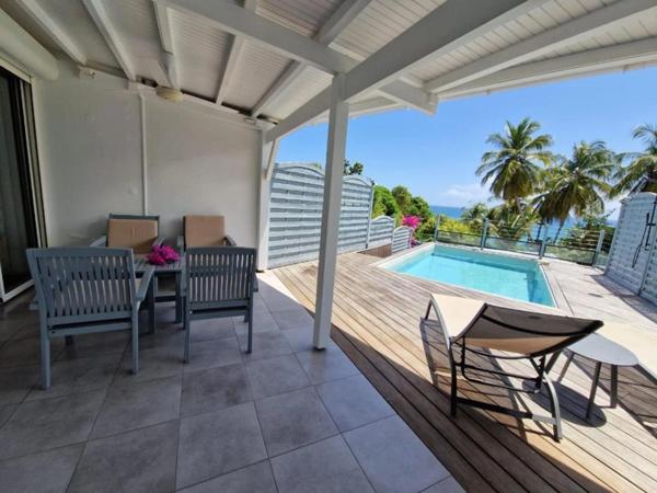 VUE MER PANORAMIQUE VILLA  PLAGE A PIED PISCINE GARAGE