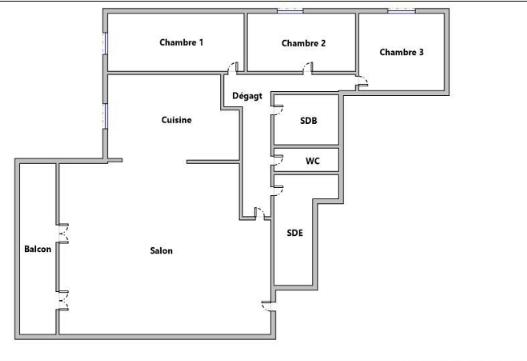 Appartement à vendre 4 pièces 93 m² Marseille 12