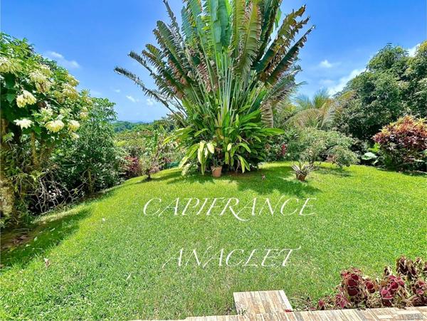 ❤️COUP DE COEUR❤️ À VENDRE – 🌿Propriété bioclimatique avec vue mer exceptionnelle à LE ROBERT (972)