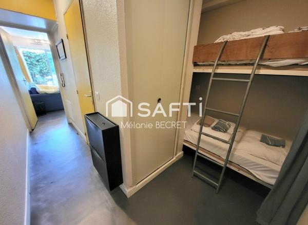 Studio cabine idéalement situé