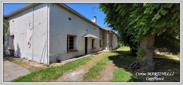 A vendre LAYRAC (47), Maison 138 m² à rénover avec grand potentiel