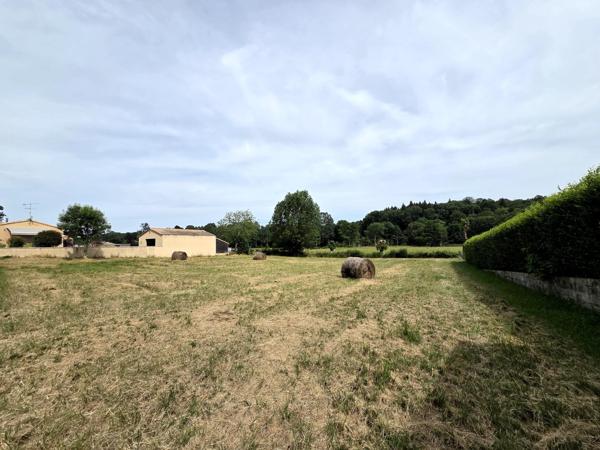 Terrain idéal, vue dégagée, divisible, proche centre-bourg !
