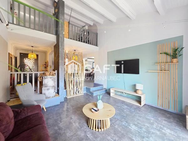 Un bien unique, trois habitations indépendantes 250m2 environ et une multitude de possibilités