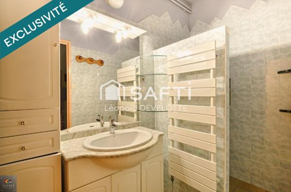 Maison avec grenier, garage, terrasse et jardin