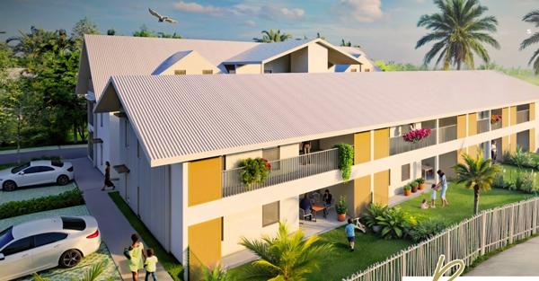A VENDRE: Appartement T3 avec jardin à BAIE MAHAULT (971)