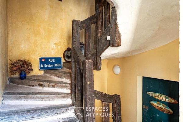 Ancienne corps de ferme rénové par un architecte dans le centre historique de Rueil-Malmaison