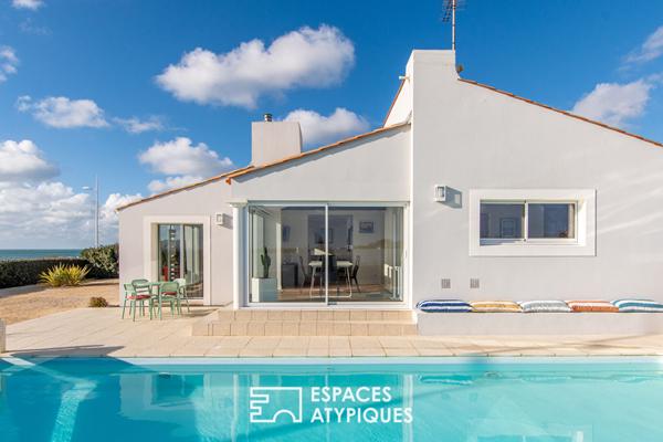 Villa de plain-pied avec vue mer panoramique
