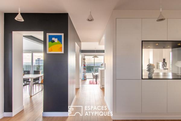 Villa de plain-pied avec vue mer panoramique