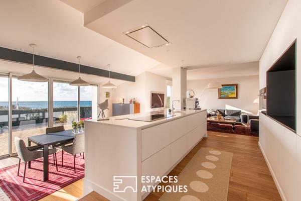 Villa de plain-pied avec vue mer panoramique