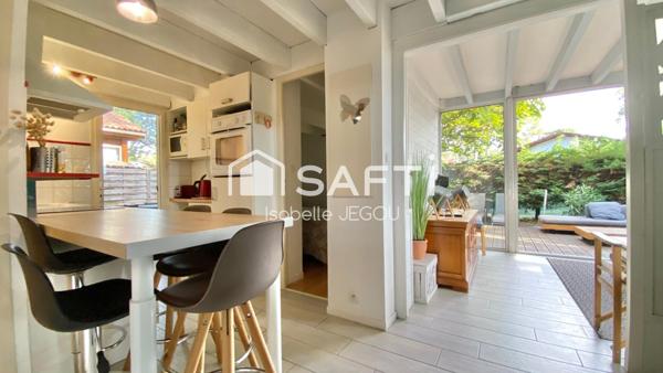 Maison chaleureuse pour vos vacances ou un investissement locatif proche des attractions du Bassin d'Arcachon