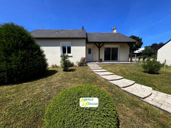 PAVILLON sur SOUS-SOL habitable de PLAIN-PIED - 3 chambres - TERRAIN 818m² clos