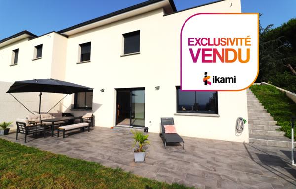 Annonay en exclusivité, villa 3 chambres avec garage et jardin vue superbe !