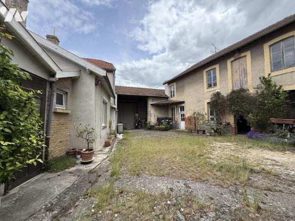 ORMES- Ensemble immobilier Maison T8 202m2 et dépendances