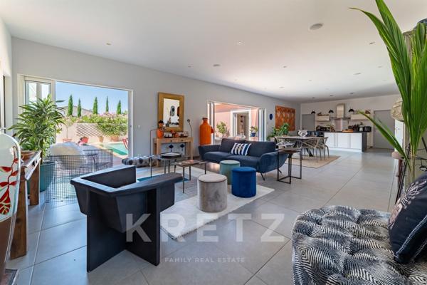 Maison de plein-pied de 200m2 avec piscine - Luberon