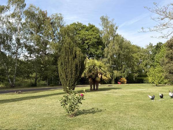 Maison élégante avec piscine, grand jardin et portail électrique – à proximité du centre de Brigueuil