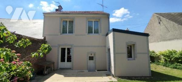Maison à découvrir à CRECY SUR SERRE, avec garage, atelier et jardin. Avec une surface habitabl...