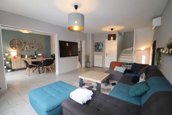 Coup de coeur à Nevers, Quartier Victor Hugo, 4 chambres, rénovée, jardin cosy, climatisation, 2h30 PARIS, commerces à pied