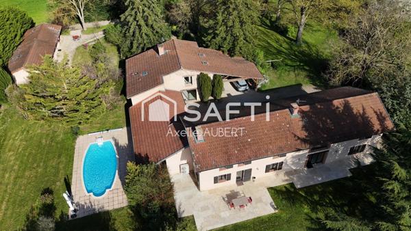 Exclusivité : superbe domaine au cœur de la Dombes