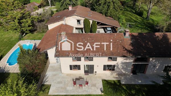 Exclusivité : superbe domaine au cœur de la Dombes
