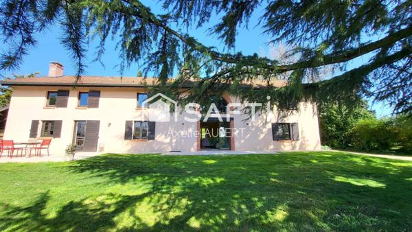 Exclusivité : superbe domaine au cœur de la Dombes