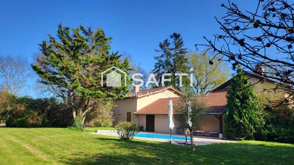 Exclusivité : superbe domaine au cœur de la Dombes