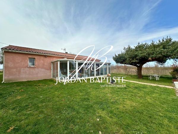 Nouvelle opportunité à Fronton (31620) – Maison de plain-pied sur 2000 m² de terrain.