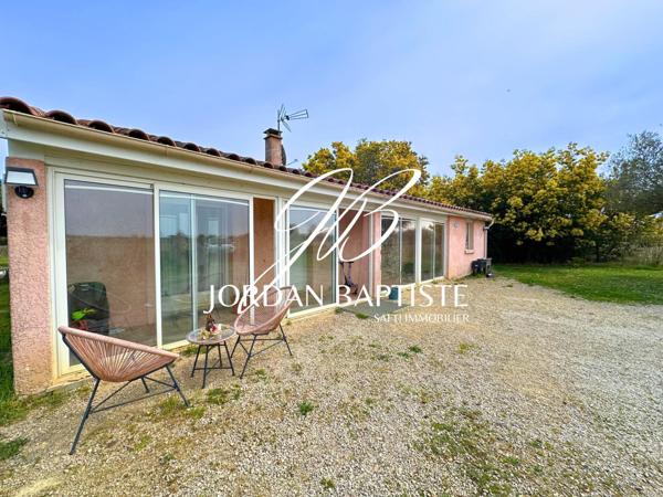 Nouvelle opportunité à Fronton (31620) – Maison de plain-pied sur 2000 m² de terrain.