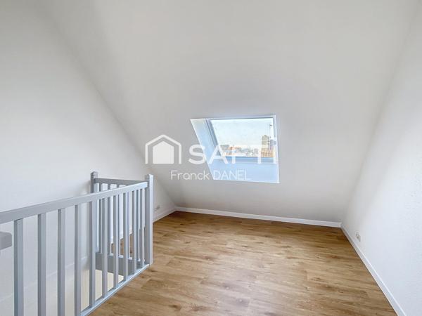 appartement en duplex situé à 300m de la plage