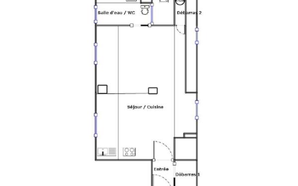 Appartement à vendre    1 pièce •  Paris 9