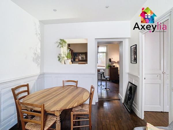 Roanne (42300) A VENDRE- ROANNE PROCHE GARE- APPARTEMENT T4 EN REZ-DE-JARDIN