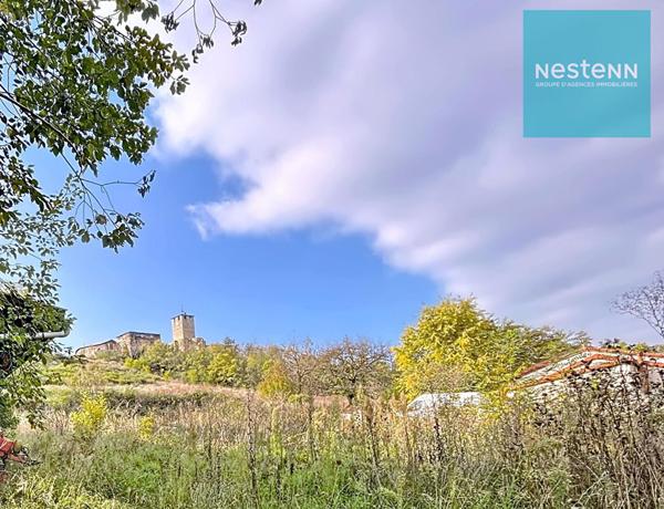 Terrain à vendre à Montverdun 42130 - 1730 m² constructible - au pied du prieuré