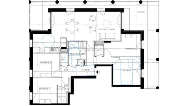 Appartement à vendre 5 pièces 98 m² Thonon-les-Bains