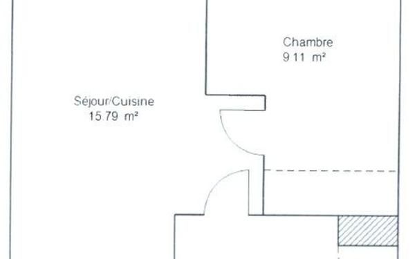 Appartement à vendre    2 pièces • 32,72 m2 Nice