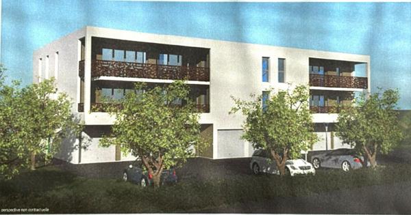 BOURG ARGENTAL 42220 Programme neuf de 9 logements du T2 au T4, 10 garages et 15 places de parkint