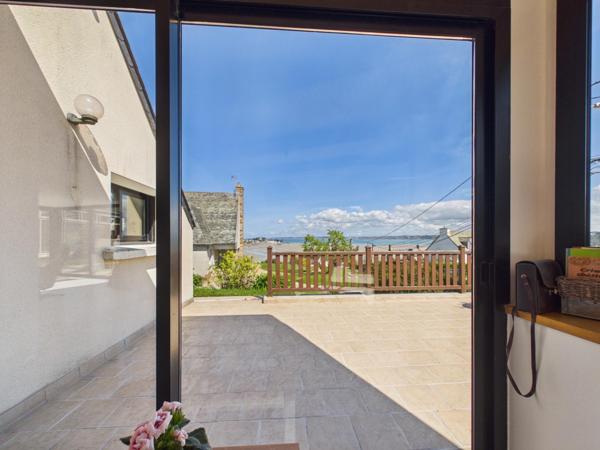 Magnifique vue sur la baie de Locquirec et son port