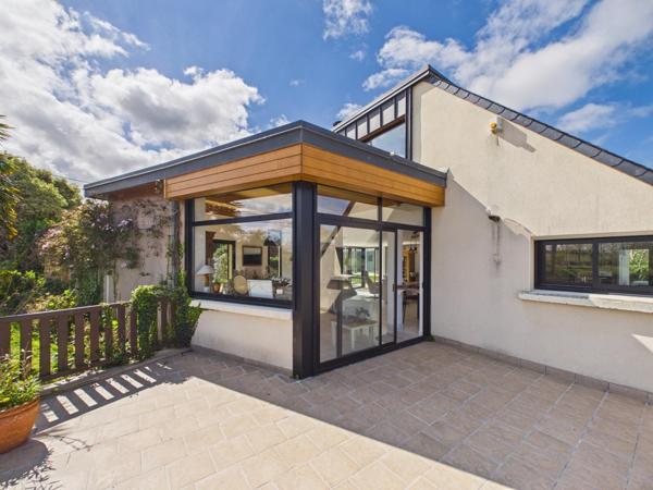 Magnifique vue sur la baie de Locquirec et son port