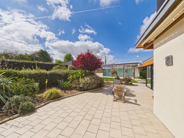 Magnifique vue sur la baie de Locquirec et son port