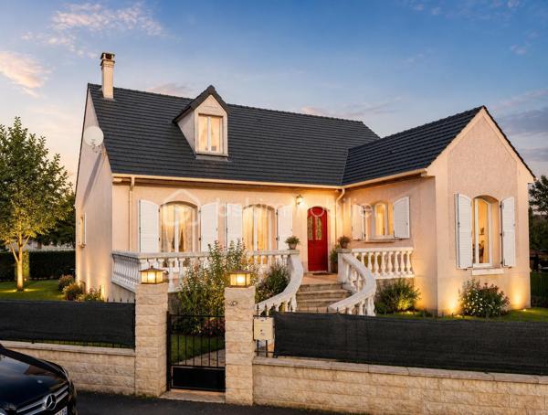 Située à seulement 5 minutes du centre commercial de Chauconin et 10 minutes de la gare de Meaux (Paris en 25 minutes), cette maison indépendante saura séduire les familles en quête d’espace, de luminosité et d’un fort potentiel d’aménagement.

- D’une surface habitable d’environ 160 m², elle offre au rez-de-chaussée une belle pièce de vie de 60 m² avec cuisine ouverte, baignée de lumière grâce à son exposition idéale. Vous trouverez également un WC, une salle de bains, ainsi que trois chambres confortables de 10 à 13 m².

- À l’étage, sur dalle béton, une vaste pièce brute de 50 m² vous permet de laisser libre cours à vos projets : deux chambres supplémentaires, salle d’eau, espace bureau… Un potentiel rare permettant d’atteindre jusqu’à cinq chambres au total.

La maison dispose également d’un sous-sol total, offrant un large espace de stockage, un atelier ou même la possibilité d’y aménager un espace supplémentaire selon vos besoins. Accès voitures inclus.

Édifiée sur un terrain de 616 m², elle bénéficie d’une exposition idéale qui garantit une luminosité optimale tout au long de la journée.

Quelques travaux de rafraîchissement permettront de sublimer ce bien déjà très attractif et d’y révéler tout son potentiel.
Ecoles maternelle et primaire su place, commerces de proximité ! Ligne de bus pour gar de MEAUX en 10 minutes pour un accès à paris en trajet direct 25 minutes.
Une opportunité rare sur le secteur, à visiter sans tarder ! 
*certaines photos ont eu un léger ""home staging"