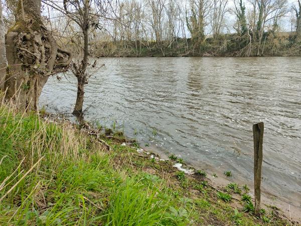 86220 SAINT REMY SUR CREUSE Terrain de loisirs 2980m² avec cabanon et accès sur "La Creuse".